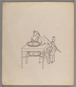 Album of separate leaves: Silk Cultivation and Production by Chinese School